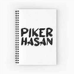 Hasan Piker Classic Spiral Notebook