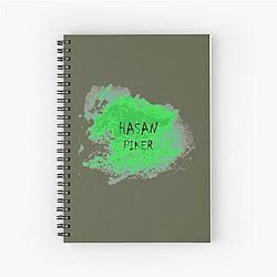 Hasan Piker Active Spiral Notebook