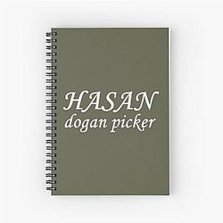Hasan Piker Classic Spiral Notebook