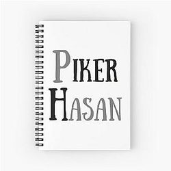 Hasan Piker Classic Spiral Notebook