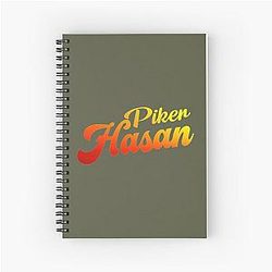 Hasan Piker Active Spiral Notebook