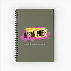 Hasan Piker Classic Spiral Notebook