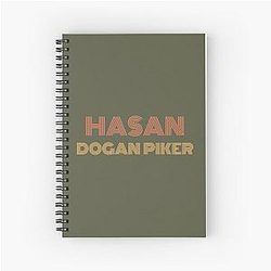 Hasan Piker Classic Spiral Notebook