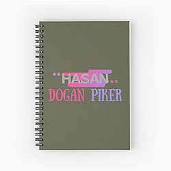 Hasan Piker Classic Spiral Notebook