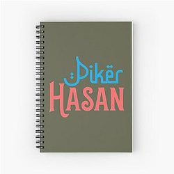 Hasan Piker Classic Spiral Notebook
