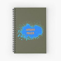 Hasan Piker Active Spiral Notebook