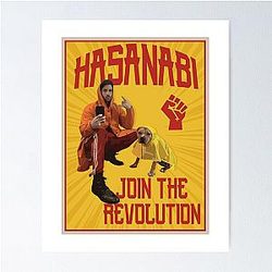 Hasanabi Fish Poster