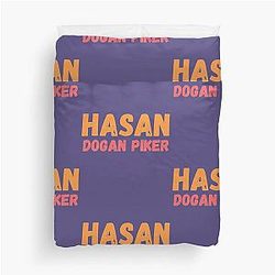 Hasan Piker Duvet Cover