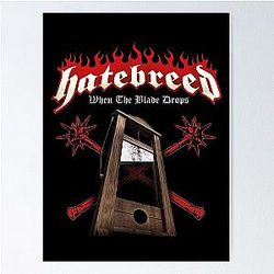 Hatebreed logo metalcore Poster