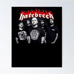 hatebreed all out personil Poster