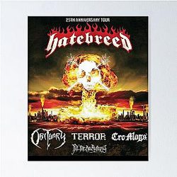 hatebreed For Fans Poster