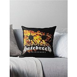 Hatebreed Perserverance Throw Pillow