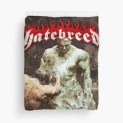 rcti oke hatebreed weight tour 2023 Duvet Cover