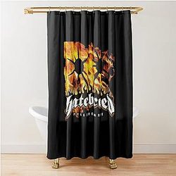 Hatebreed Perserverance Shower Curtain