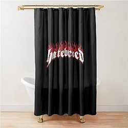 rcti oke logo hatebreed tour 2019 Shower Curtain