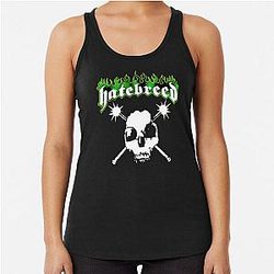 Hatebreed green logo Racerback Tank Top
