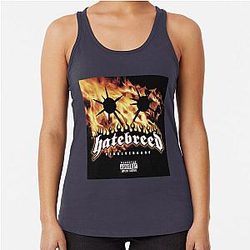HATEBREED BAND LOGO MIREL 1 Racerback Tank Top