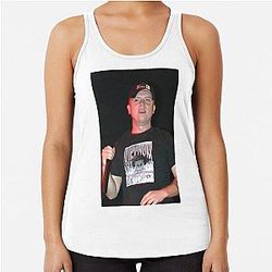 Jamey Jasta Hatebreed Photograph Racerback Tank Top