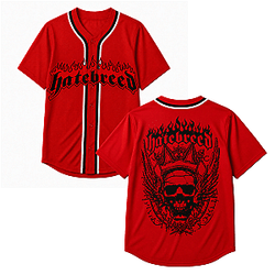 Hatebreed Bring The Devil HTCT3007 Hatebreed Baseball Jersey