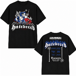 Summer Slaughter Tour Toronto 2026 LA0308 Hatebreed T-Shirts