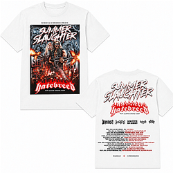Summer Slaughter Tour New Album LA0308 Hatebreed T-Shirts