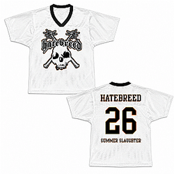 [Ready to Ship] Hatebreed "Summer Slaughter" White Hatebreed Rugby Jersey