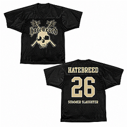 [Ready to Ship] Hatebreed "Summer Slaughter" Black Hatebreed Rugby Jersey