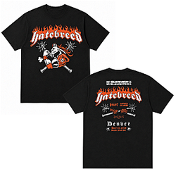 Denver Colorado 2026 Summer Slaughter Tour DTNK2708 Hatebreed T-Shirts