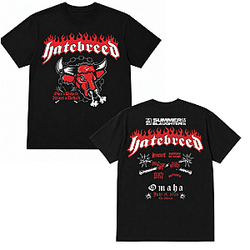 Omaha Nebraska 2026 Summer Slaughter Tour DTNK2708 Hatebreed T-Shirts