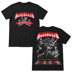 STILL A THREAT 2026 EUROPEAN TOUR DTNK0909 Hatebreed T-Shirts