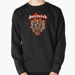 HATEBREED devil and skull Pullover Sweatshirt