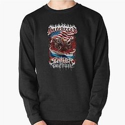 Slaughter To Prevail Hatebreed Worldwide Brutality American Flag Pullover Sweatshirt
