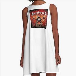 when the blade drops hatebreed  A-Line Dress