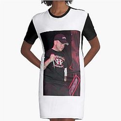 Jamey Jasta - Hatebreed - Photograph Graphic T-Shirt Dress