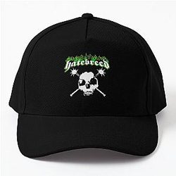 Hatebreed green logo Baseball Cap