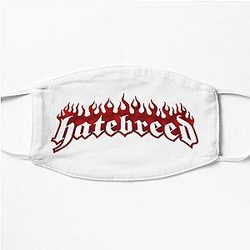 hatebreed logo Red flame Flat Mask