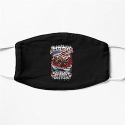 Slaughter To Prevail Hatebreed Worldwide Brutality American Flag Flat Mask