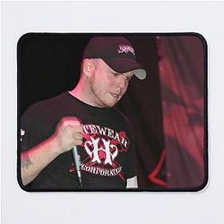 Jamey Jasta - Hatebreed - Photograph Mouse Pad