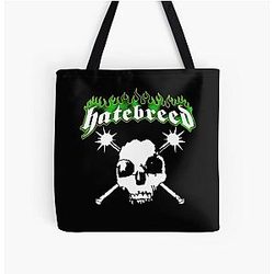 Hatebreed green logo All Over Print Tote Bag