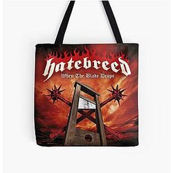 when the blade drops hatebreed  All Over Print Tote Bag