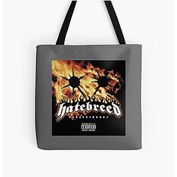 HATEBREED BAND LOGO MIREL 1 All Over Print Tote Bag