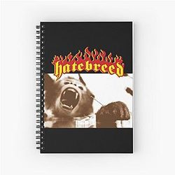 Hatebreed Under the Knife Spiral Notebook