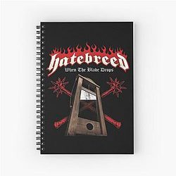 Hatebreed logo metalcore Spiral Notebook