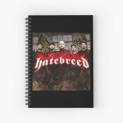 rcti oke hatebreed tour 2023 Spiral Notebook