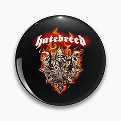 HATEBREED devil and skull Pin