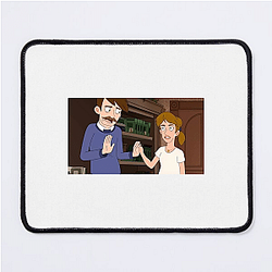 Haunted Hotel My Favorite Comedy Horror Haunted Hotel Mouse Pads