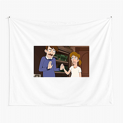Haunted Hotel My Favorite Comedy Horror Haunted Hotel Tapestries