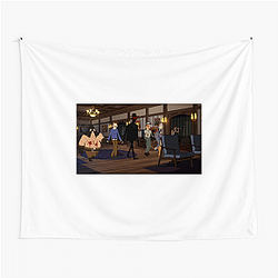Haunted Hotel The World Is A Ghostly Family Haunted Hotel Tapestries