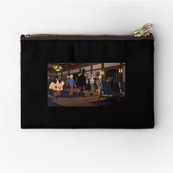 Haunted Hotel The World Is A Ghostly Family Haunted Hotel Zipper Pouches