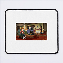 Haunted Hotel The World Is A Hotel Haunted Hotel Mouse Pads